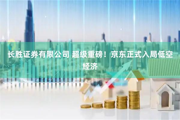 长胜证券有限公司 超级重磅！京东正式入局低空经济